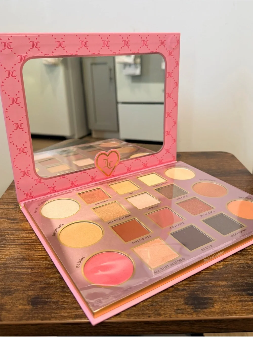 Juicy Couture Pink Eyeshadow & Face Palette – Pink